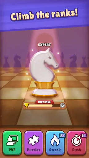 Скриншот 3 — Chess Rush: Chess Puzzles Game
