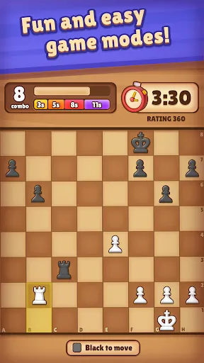 Скриншот 4 — Chess Rush: Chess Puzzles Game