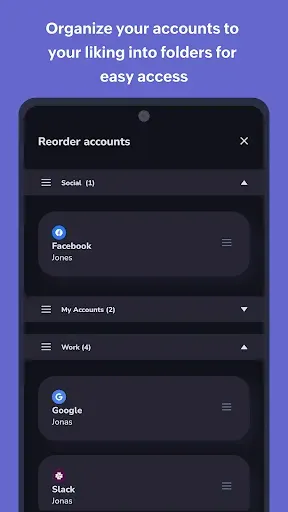Скриншот 4 — Authenticator App - OneAuth