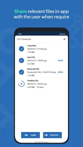 Скриншот 5 — Zoho Assist - Remote Desktop