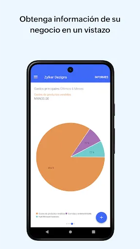 Скриншот 4 — Zoho Books - Contabilidad
