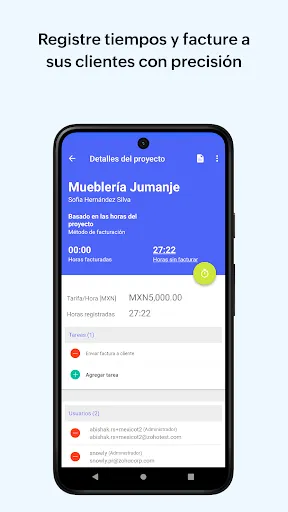 Скриншот 5 — Zoho Books - Contabilidad