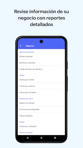 Скриншот 6 — Zoho Books - Contabilidad