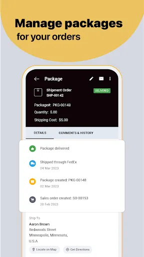 Скриншот 2 — Inventory Management App -Zoho