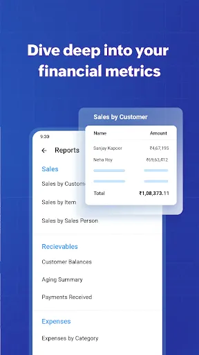 Скриншот 8 — Zoho Invoice - GST Invoice App