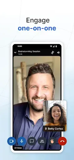 Скриншот 2 — Zoho Meeting - Meet Virtually