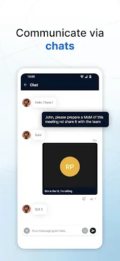 Скриншот 4 — Zoho Meeting - Meet Virtually