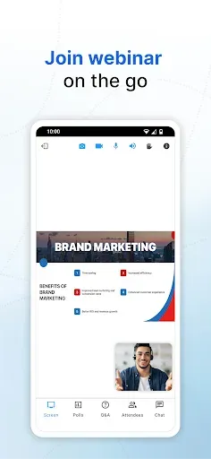 Скриншот 7 — Zoho Meeting - Meet Virtually