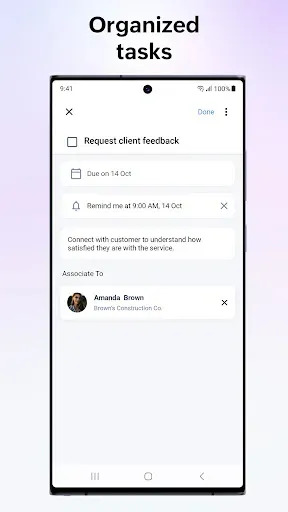 Скриншот 3 — Zoho Solo - To do, CRM, bills