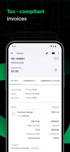 Скриншот 4 — Billing Management - Zoho