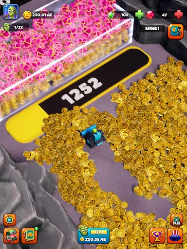 Скриншот 5 — Idle Zombie Miner: Gold Tycoon