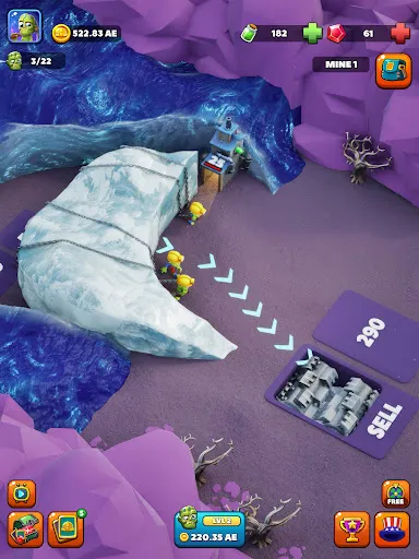 Скриншот 8 — Idle Zombie Miner: Gold Tycoon