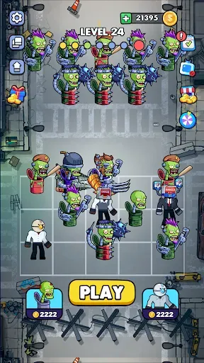 Скриншот 5 — Merge War: Zombie vs Cybermen