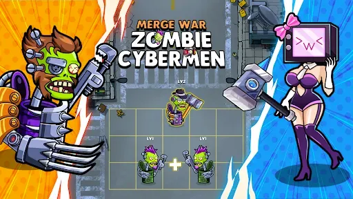 Скриншот 8 — Merge War: Zombie vs Cybermen