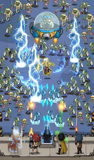 Скриншот 5 — Zombie War - Idle TD game