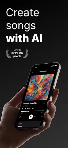 Скриншот 1 — Zona: AI Song Maker & Creator