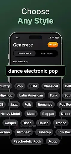 Скриншот 3 — Zona: AI Song Maker & Creator