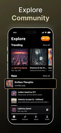 Скриншот 6 — Zona: AI Song Maker & Creator
