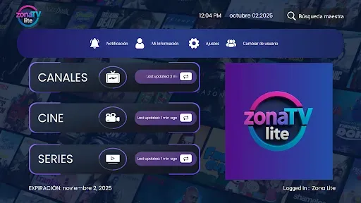 Скриншот 4 — Zonatv lite