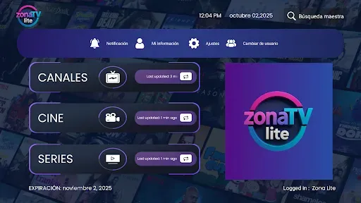 Скриншот 5 — Zonatv lite