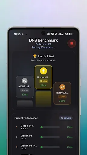 Скриншот 3 — FlameDNS - DNS Changer