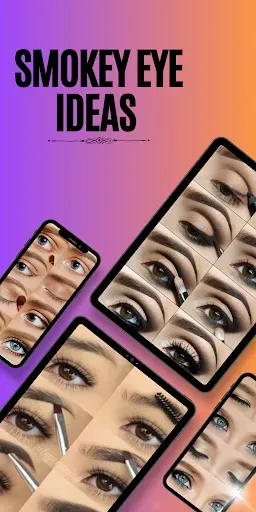 Скриншот 1 — Eye Makeup Ideas Art & Designs
