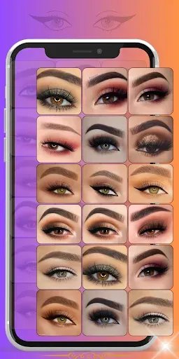 Скриншот 2 — Eye Makeup Ideas Art & Designs