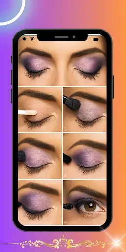 Скриншот 4 — Eye Makeup Ideas Art & Designs