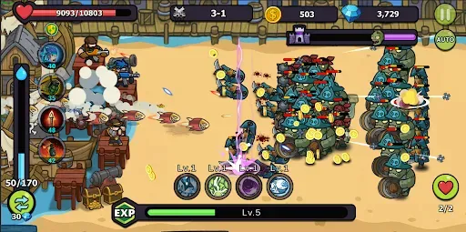 Скриншот 7 — Zombie Defense: Idle Survival