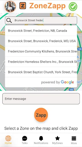 Скриншот 4 — ZoneZapp:Zone & community Talk