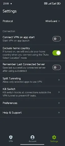 Скриншот 3 — Zoog Shield - Versatile VPN