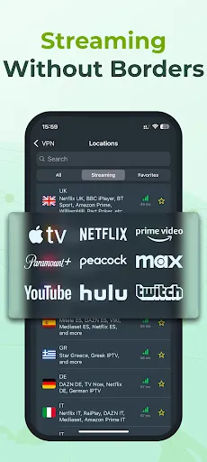Скриншот 4 — ZoogVPN - быстрый VPN