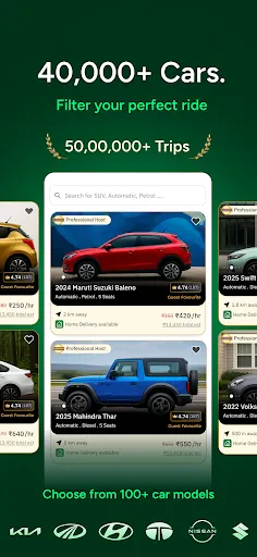 Скриншот 4 — Zoomcar: Car rental for travel