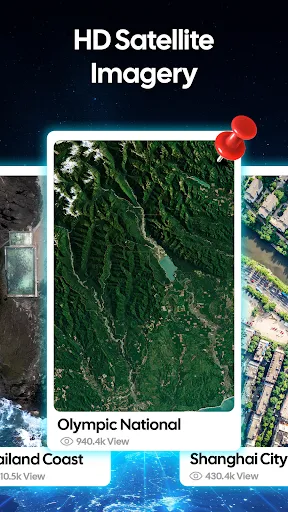 Скриншот 2 — Zoom Map 3D Satellite
