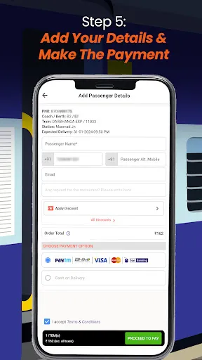 Скриншот 5 — Zoop India-Order Food in Train