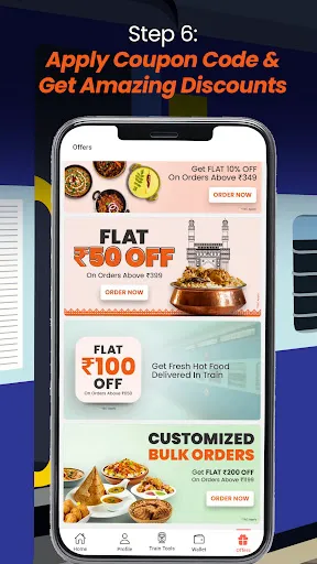 Скриншот 6 — Zoop India-Order Food in Train