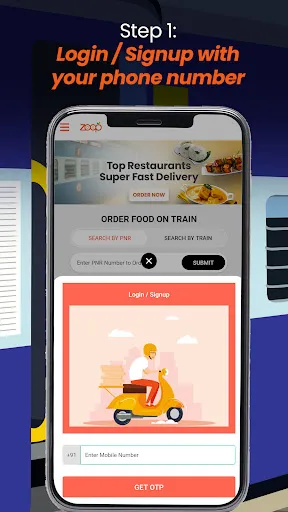 Скриншот 8 — Zoop India-Order Food in Train