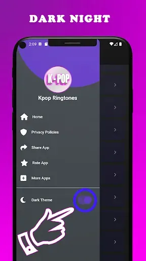 Скриншот 4 — Kpop Song Ringtone App