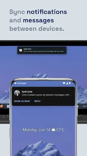 Скриншот 2 — Zorin Connect