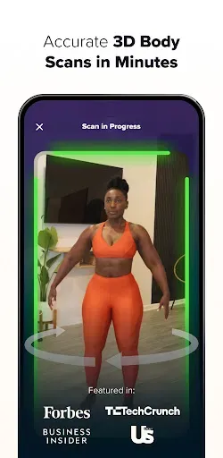Скриншот 2 — ZOZOFIT: 3D Body Scanner
