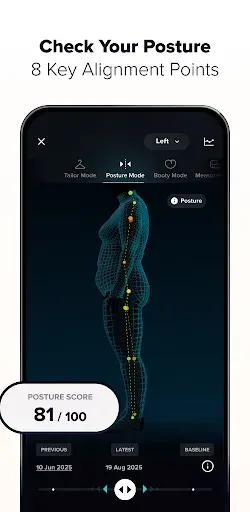 Скриншот 6 — ZOZOFIT: 3D Body Scanner