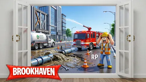 Скриншот 5 — Brooktopia City:Haven RP World