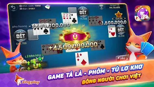 Скриншот 4 — ZingPlay cổng game bài