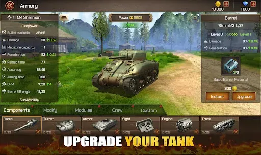 Скриншот 6 — Armored Elite: 15v15 WWII Tank