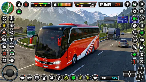 Скриншот 6 — Bus driving game Bus simulator