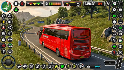 Скриншот 7 — Bus driving game Bus simulator
