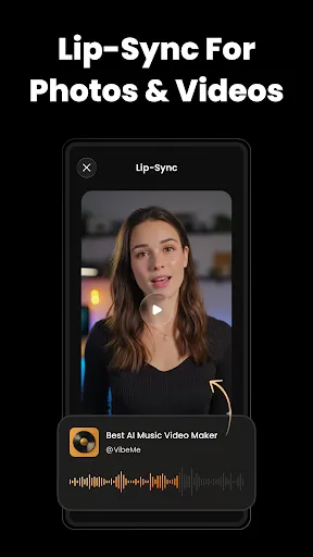 Скриншот 7 — VibeMe AI: Музыкальные Видео