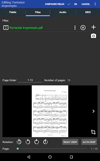 Скриншот 5 — MobileSheets Trial