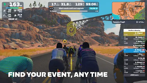 Скриншот 5 — Zwift: Indoor Cycling Fitness