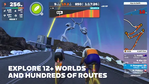 Скриншот 6 — Zwift: Indoor Cycling Fitness